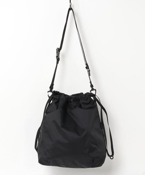 BAGJACK(バッグジャック)の「BAGJACK DRAWSTRING BAG (LARGE) BCL-46(ショルダーバッグ・メンズ・ブラック・FREE)」の2枚目の写真