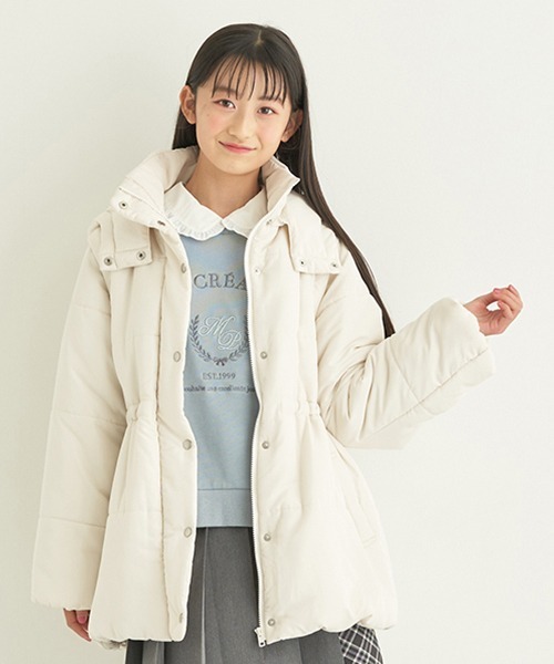 メゾピアノダウンジャンバー メゾピアノ ダウンジャケット リボン