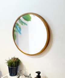 salle de bal（サルデバル）の「Acoustic / アコウスティック wood wall mirror ウッド ウォールミラー  AC 460 PDI（ミラー）」