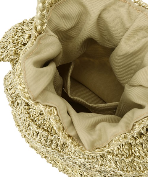 ROPE' PICNIC（ロペピクニック）の「メタリックヤーンミニフリルショルダーバッグ（ショルダーバッグ・レディース・シルバー/ゴールド・FREE）」の11枚目の写真