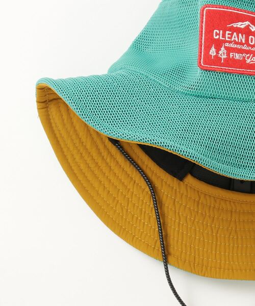 Clef（クレ）の「【クレ】キッズ コモド フルメッシュ ハット（ハット・キッズ・ターコイズブルー/ブラック/ピンク・FREE）」の13枚目の写真