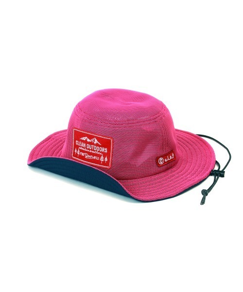 Clef（クレ）の「【クレ】キッズ コモド フルメッシュ ハット（ハット・キッズ・ターコイズブルー/ブラック/ピンク・FREE）」の6枚目の写真