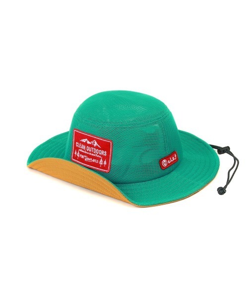 Clef（クレ）の「【クレ】キッズ コモド フルメッシュ ハット（ハット・キッズ・ターコイズブルー/ブラック/ピンク・FREE）」の5枚目の写真