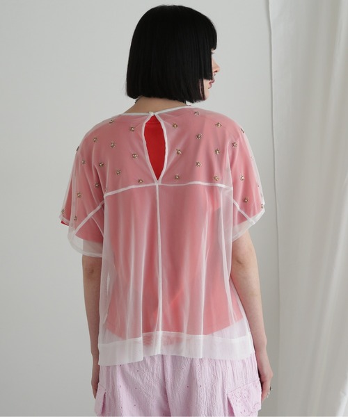 ROSE BUD（ローズバッド）の「大人シックに映える チュール