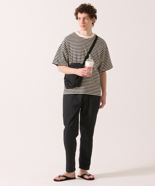 coca(coca)(コカ)の「メンズ ツイルストレートスラックス(スラックス・メンズ・チャコール/ブラック・M/L/XL)」の3枚目の写真