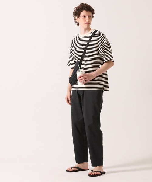 coca(coca)(コカ)の「メンズ ツイルストレートスラックス(スラックス・メンズ・チャコール/ブラック・M/L/XL)」の6枚目の写真