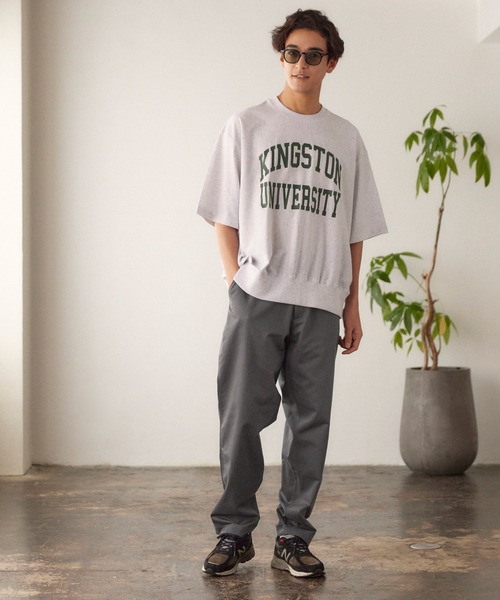 coca(coca)(コカ)の「メンズ ツイルストレートスラックス(スラックス・メンズ・チャコール/ブラック・M/L/XL)」の7枚目の写真