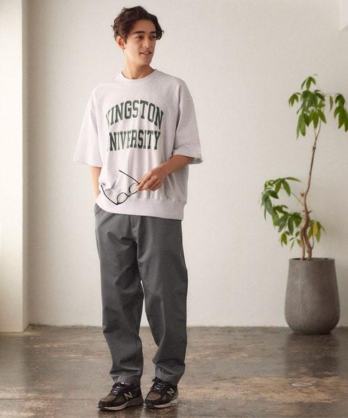 coca(coca)(コカ)の「メンズ ツイルストレートスラックス(スラックス・メンズ・チャコール/ブラック・M/L/XL)」の9枚目の写真