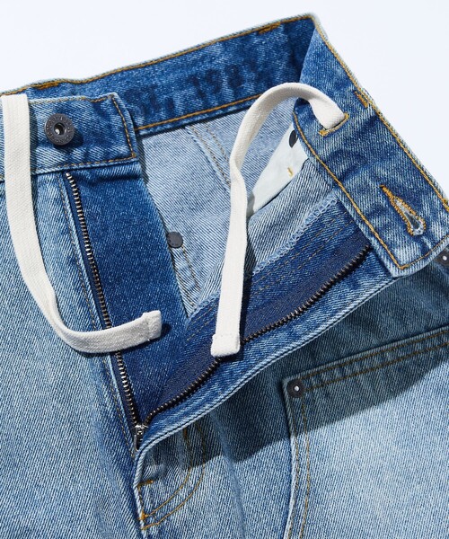 【新品未使用タグ付き】クラッシュドダブルニーデニムスカート　NAUTICA 新品未使用タグ付き】クラッシュドダブルニーデニムスカート