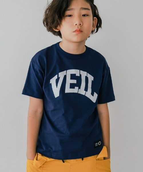 ZERO standerd(ゼロスタンダード)の「ZERO standard/ゼロスタンダード プリントTシャツ(Tシャツ/カットソー・キッズ・ブラック/グレー系その他/オフホワイト/グレー/チャコールグレー/グレー系その他6/ホワイト系その他2/ブラック系その他/ベージュ/ネイビー/ホワイト系その他/ベージュ系その他・100cm/110cm/120cm/130cm/140cm/150cm/160cm)」の12枚目の写真