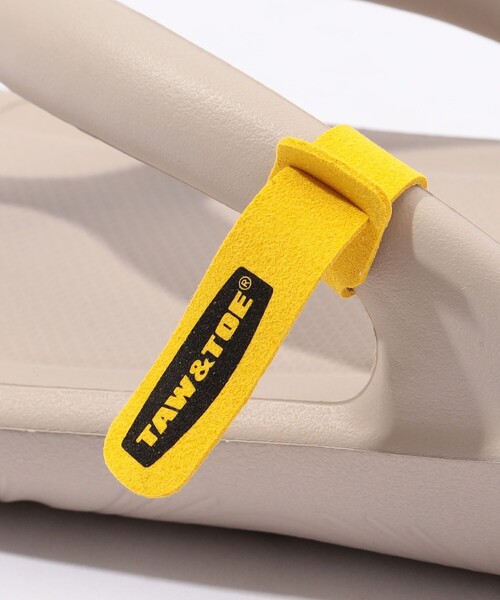 TAW&TOE(トーアンドトー)の「【WEB限定】TAW&TOE FLIPFLOP ZEROVITY サンダル(サンダル・レディース・ブラック/ライトピンク/ベージュ/グレー・S/XXS/XS)」の7枚目の写真