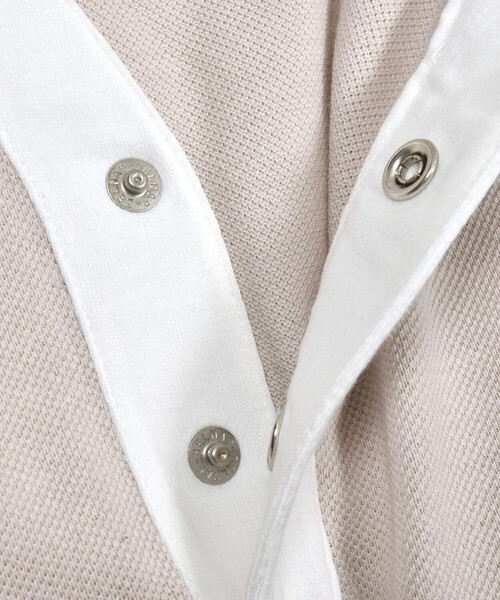 BeBe（ベベ）の「スキッパーカラーカノコ半袖ポロシャツ(100~140cm)（ポロシャツ・キッズ・ブルー/ベージュ・110cm/100cm/120cm/130cm/140cm）」の20枚目の写真