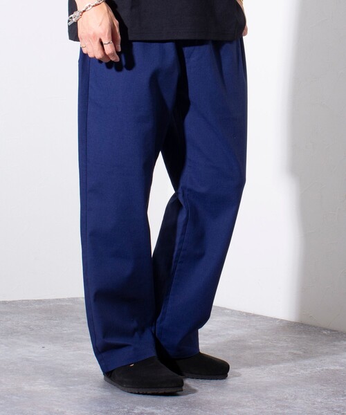 GLOSTER（グロスター）の「【GLOSTER/グロスター】GOODNESS サマー イージーパンツ シェフパンツ（その他パンツ・メンズ・グレー系その他/サックスブルー/ネイビー/ホワイト系その他/オリーブ/キナリ・M/S/L）」の6枚目の写真