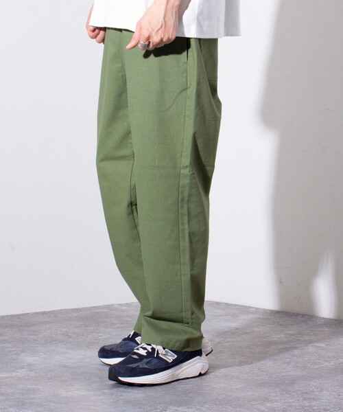 GLOSTER（グロスター）の「【GLOSTER/グロスター】GOODNESS サマー イージーパンツ シェフパンツ（その他パンツ・メンズ・グレー系その他/サックスブルー/ネイビー/ホワイト系その他/オリーブ/キナリ・M/S/L）」の20枚目の写真