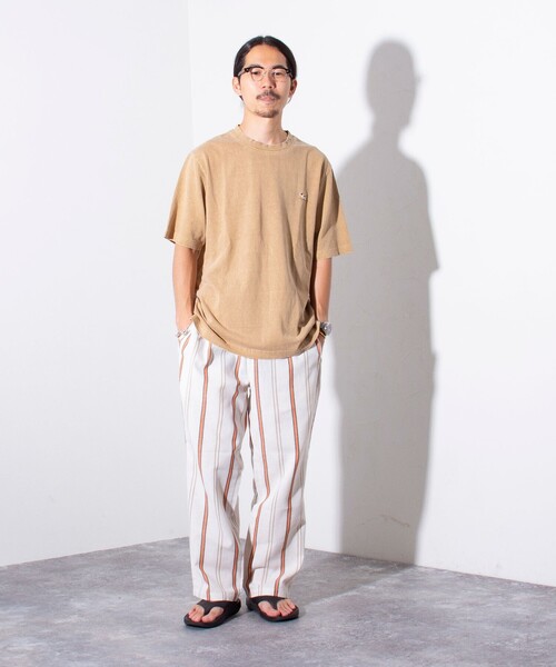 GLOSTER（グロスター）の「【GLOSTER/グロスター】GOODNESS サマー イージーパンツ シェフパンツ（その他パンツ・メンズ・グレー系その他/サックスブルー/ネイビー/ホワイト系その他/オリーブ/キナリ・M/S/L）」の16枚目の写真