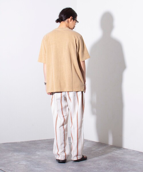 GLOSTER（グロスター）の「【GLOSTER/グロスター】GOODNESS サマー イージーパンツ シェフパンツ（その他パンツ・メンズ・グレー系その他/サックスブルー/ネイビー/ホワイト系その他/オリーブ/キナリ・M/S/L）」の7枚目の写真