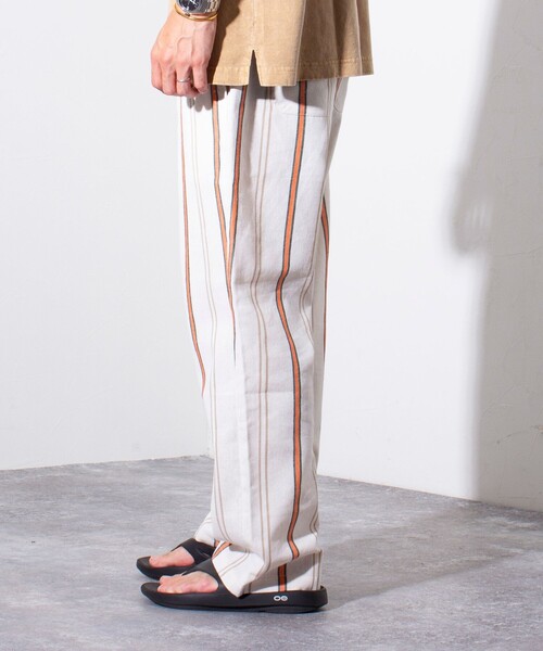 GLOSTER（グロスター）の「【GLOSTER/グロスター】GOODNESS サマー イージーパンツ シェフパンツ（その他パンツ・メンズ・グレー系その他/サックスブルー/ネイビー/ホワイト系その他/オリーブ/キナリ・M/S/L）」の8枚目の写真