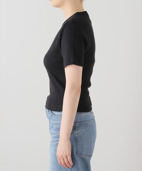 NU SWIM(ヌースイム)の「NU SWIM Daily Tee K01:Tシャツ(Tシャツ/カットソー・レディース・ブラック・MEDIUM)」の7枚目の写真