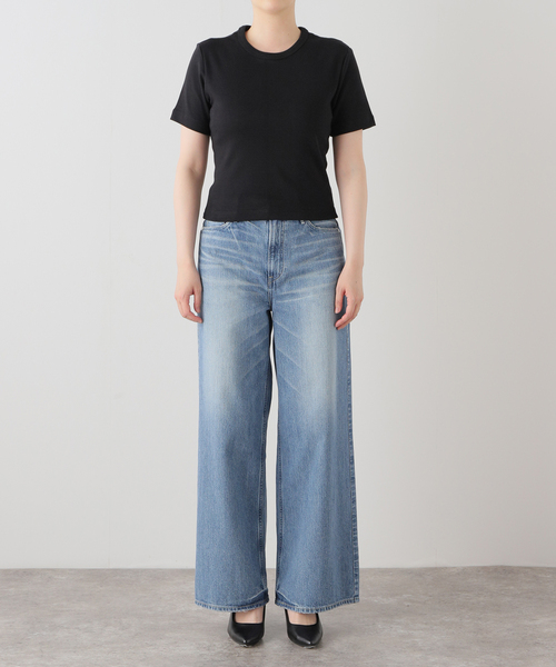 NU SWIM(ヌースイム)の「NU SWIM Daily Tee K01:Tシャツ(Tシャツ/カットソー・レディース・ブラック・MEDIUM)」の5枚目の写真