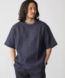 SHIPS | SHIPS: Herdmans リネン 2WAY プルオーバー Tシャツ(Tシャツ/カットソー)