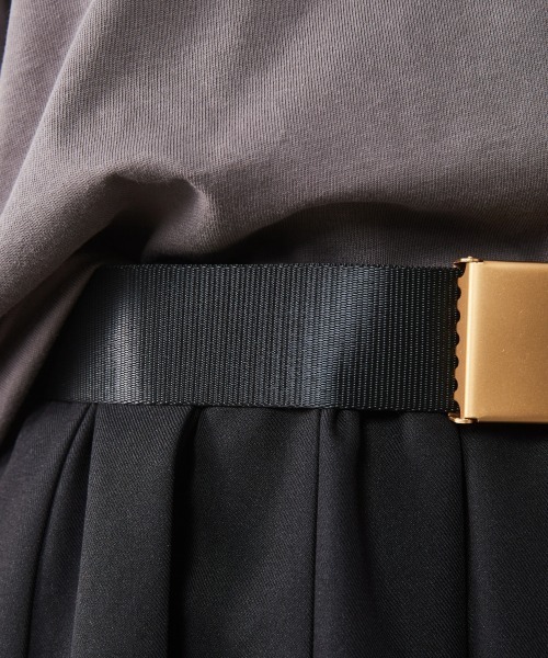 CHIC STYLE(シックスタイル)の「ナイロンテープベルト<大きいサイズ有>シックスタイル(ベルト・レディース・ブラック/カーキ/カーキ系1・1/3/2)」の10枚目の写真