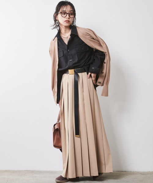 CHIC STYLE(シックスタイル)の「ナイロンテープベルト<大きいサイズ有>シックスタイル(ベルト・レディース・ブラック/カーキ/カーキ系1・1/3/2)」の22枚目の写真
