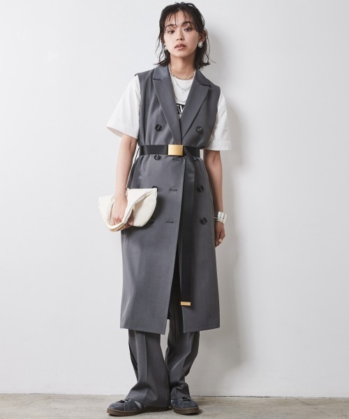 CHIC STYLE(シックスタイル)の「ナイロンテープベルト<大きいサイズ有>シックスタイル(ベルト・レディース・ブラック/カーキ/カーキ系1・1/3/2)」の12枚目の写真