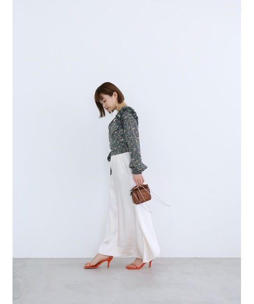 セール】2way cache-coeur blouse（シャツ/ブラウス）｜Katrin