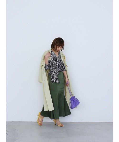 セール】2way cache-coeur blouse（シャツ/ブラウス）｜Katrin