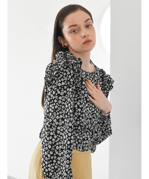 セール】2way cache-coeur blouse（シャツ/ブラウス）｜Katrin
