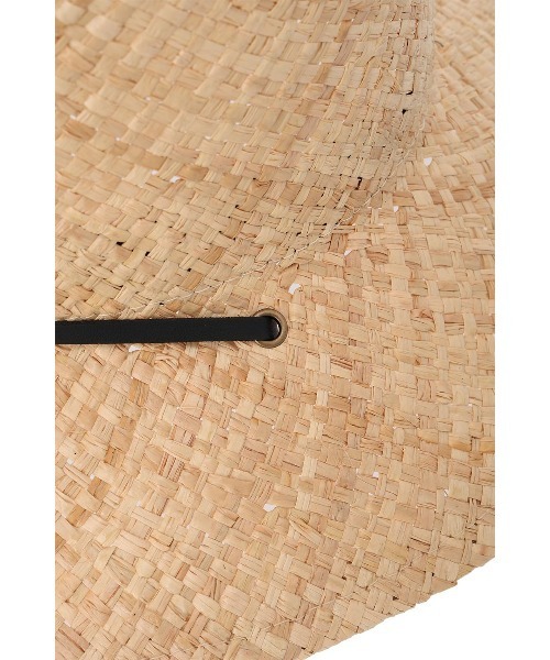 セール】Raffia Hat With Code /天然草木ハット（ハット