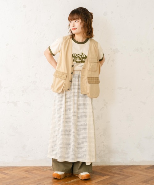 eLur(エラー)の「ミリタリーダメージパンツ(カーゴパンツ・レディース・カーキ/ブラウン/ネイビー・LARGE/MEDIUM)」の16枚目の写真