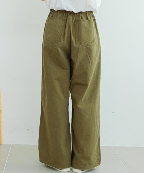 eLur(エラー)の「ミリタリーダメージパンツ(カーゴパンツ・レディース・カーキ/ブラウン/ネイビー・LARGE/MEDIUM)」の7枚目の写真