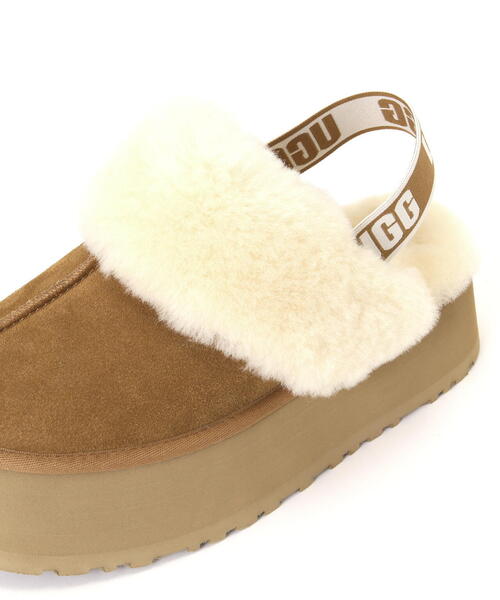 UGG（アグ）の「UGG（アグ）Funkette/111347（サンダル・レディース・ベージュ/ブラウン/ブラック・8/7/6）」の10枚目の写真