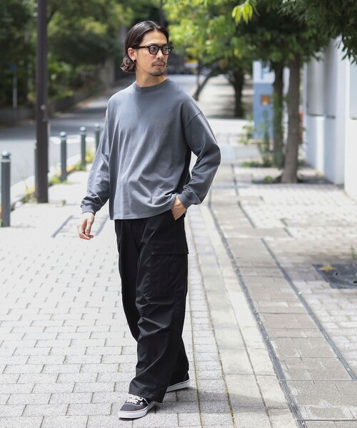 PENDLETON(ペンドルトン)の「【別注】PENDLETON / ピグメント ロングスリーブ T(Tシャツ/カットソー・メンズ・グレイッシュベージュ/グレイッシュブルー/チャコールグレー・SMALL/MEDIUM/LARGE/X-LARGE)」の19枚目の写真