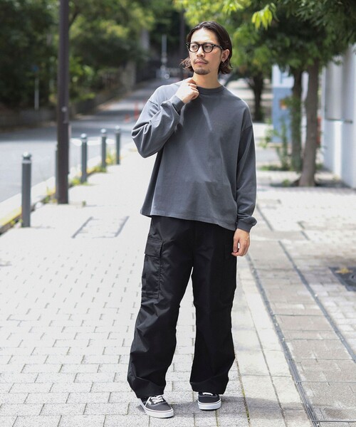 PENDLETON(ペンドルトン)の「【別注】PENDLETON / ピグメント ロングスリーブ T(Tシャツ/カットソー・メンズ・グレイッシュベージュ/グレイッシュブルー/チャコールグレー・SMALL/MEDIUM/LARGE/X-LARGE)」の18枚目の写真