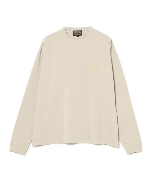 PENDLETON(ペンドルトン)の「【別注】PENDLETON / ピグメント ロングスリーブ T(Tシャツ/カットソー・メンズ・グレイッシュベージュ/グレイッシュブルー/チャコールグレー・SMALL/MEDIUM/LARGE/X-LARGE)」の21枚目の写真