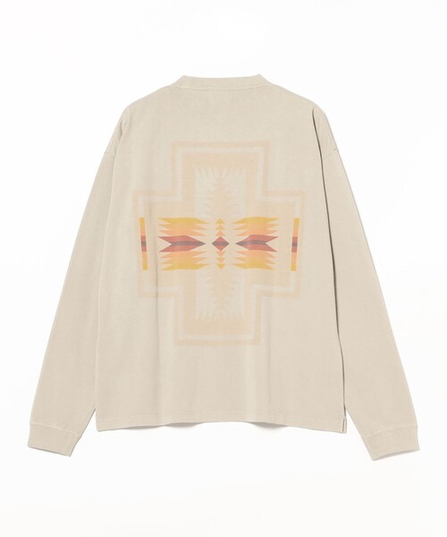 PENDLETON(ペンドルトン)の「【別注】PENDLETON / ピグメント ロングスリーブ T(Tシャツ/カットソー・メンズ・グレイッシュベージュ/グレイッシュブルー/チャコールグレー・SMALL/MEDIUM/LARGE/X-LARGE)」の22枚目の写真