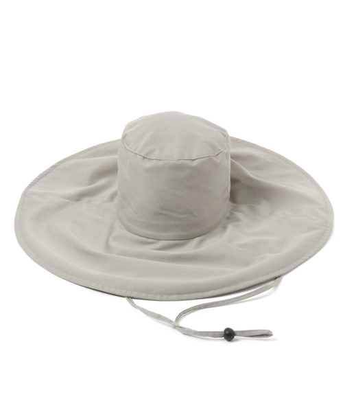 HOLLINGWORTH COUNTRY OUTFITTERS(ホリングワース カントリーアウトフィッターズ)の「【Hollingworth Country Outfitters】Sunbeamハット(ハット・レディース・グレー/ブラック・FREE)」の7枚目の写真