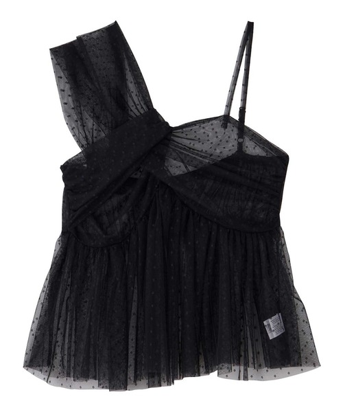 美品　D&G ホルターネック　スタッズ ジレ　トップス　キャミ　ビスチェ　黒 美品 D&G ホルターネック スタッズ ジレ トップス キャミ