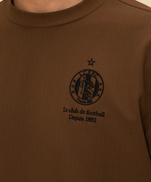 le coq sportif（ルコックスポルティフ）の「LCS プリューム リブクロス クルーネックスウェット（スウェット・メンズ・ブラウン/ブラック・L/XL/M）」の10枚目の写真