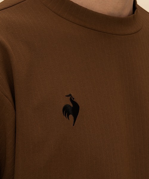 le coq sportif（ルコックスポルティフ）の「LCS プリューム リブクロス クルーネックスウェット（スウェット・メンズ・ブラウン/ブラック・L/XL/M）」の11枚目の写真