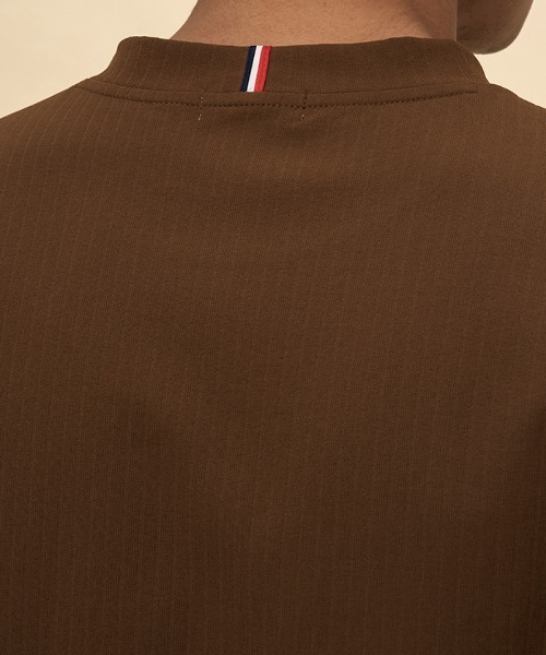 le coq sportif（ルコックスポルティフ）の「LCS プリューム リブクロス クルーネックスウェット（スウェット・メンズ・ブラウン/ブラック・L/XL/M）」の13枚目の写真