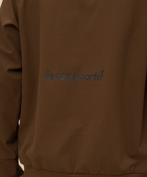 le coq sportif（ルコックスポルティフ）の「LCS プリューム リブクロス クルーネックスウェット（スウェット・メンズ・ブラウン/ブラック・L/XL/M）」の3枚目の写真