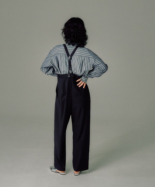 LEPSIM（レプシィム）の「【FOR I SERIES】アソートサスペンダーパンツ　145443（その他パンツ・レディース・ネイビー/グレー/ブラック・FREE）」の7枚目の写真