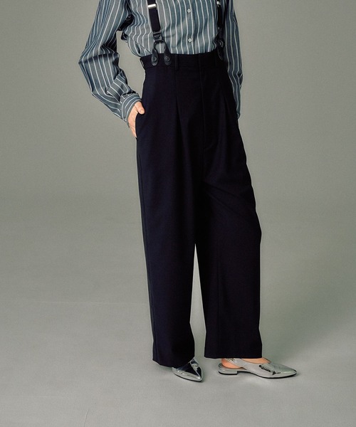 LEPSIM（レプシィム）の「【FOR I SERIES】アソートサスペンダーパンツ　145443（その他パンツ・レディース・ネイビー/グレー/ブラック・FREE）」の8枚目の写真