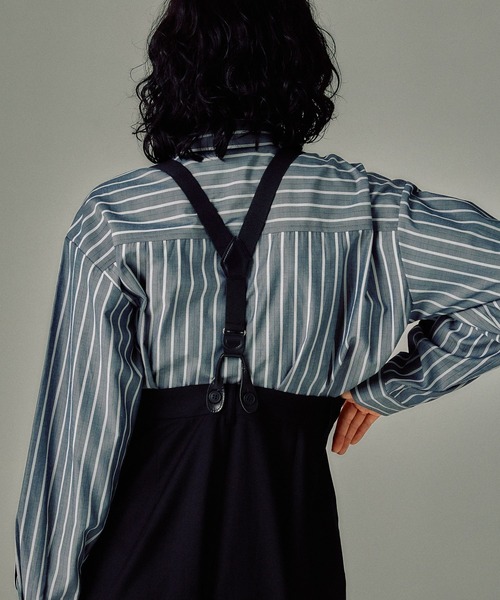 LEPSIM（レプシィム）の「【FOR I SERIES】アソートサスペンダーパンツ　145443（その他パンツ・レディース・ネイビー/グレー/ブラック・FREE）」の12枚目の写真