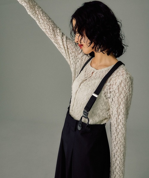 LEPSIM（レプシィム）の「【FOR I SERIES】アソートサスペンダーパンツ　145443（その他パンツ・レディース・ネイビー/グレー/ブラック・FREE）」の17枚目の写真