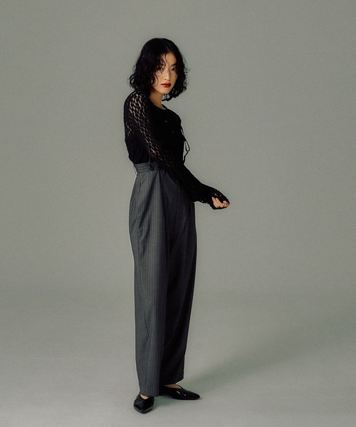 LEPSIM（レプシィム）の「【FOR I SERIES】アソートサスペンダーパンツ　145443（その他パンツ・レディース・ネイビー/グレー/ブラック・FREE）」の22枚目の写真