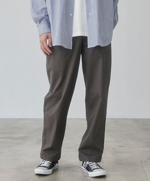 coen(コーエン)の「<Parknik>ベイカーナローパンツ(その他パンツ・メンズ・ダークグレー/ベージュ/ブラック・S/M/L/XL)」の3枚目の写真